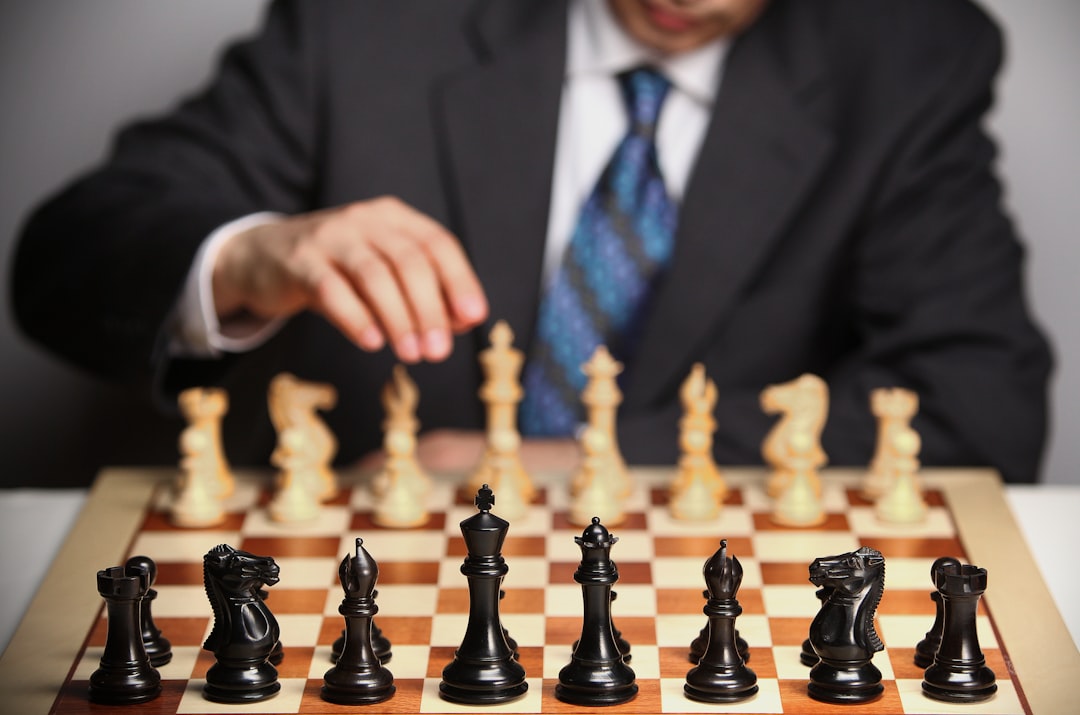 Close-up of a chess set mid-game, illustrating the deliberate choices at the heart of decision-dense strategy games.