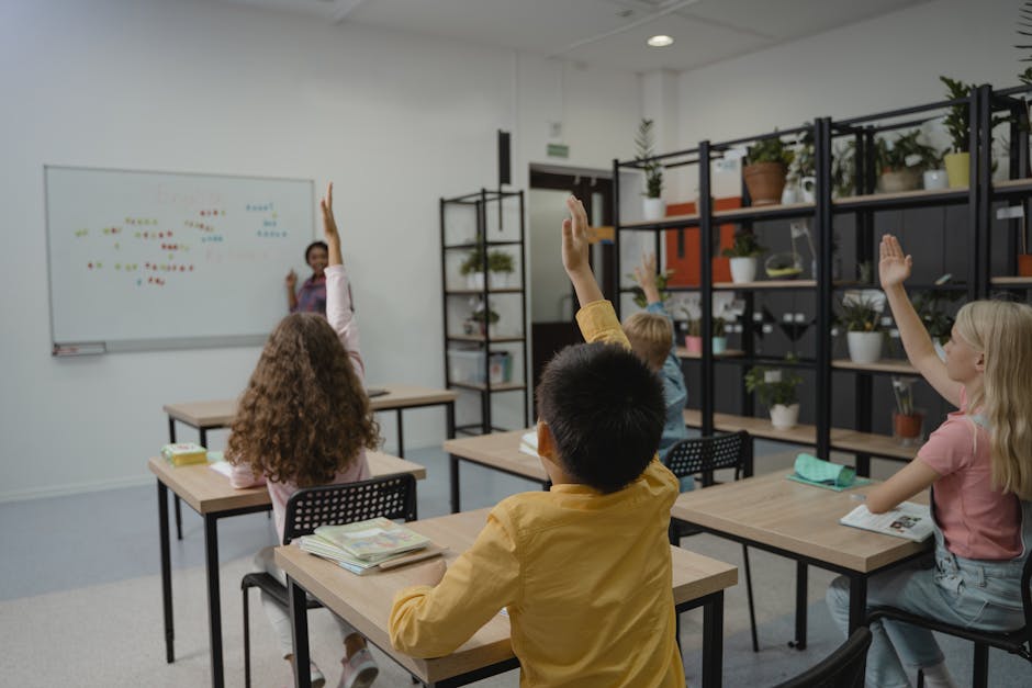 Students playing a strategy board game in a UK classroom